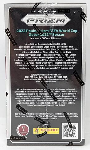 صندوق بانيني بريزم لكرة القدم لكأس العالم لكرة القدم قطر 2022 (إجمالي 24 بطاقة) in Saudi Arabia