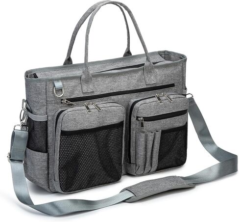Nurse Tote Bag for Work with Multiple Pocket and Padded Compartment for Laptop up to 15.6'' in Kuwait