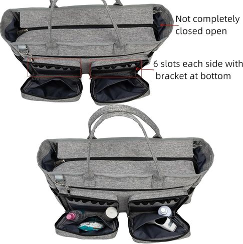 Nurse Tote Bag for Work with Multiple Pocket and Padded Compartment for Laptop up to 15.6'' in Kuwait