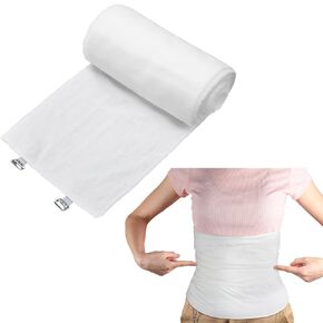 1 Roll Postpartum Bengkung Belly Wrap Cotton Postpartum Binding Band for Women Bengkung Waist Compression Bandage Binder Cotton Elastic Belly Band for Women Pregnancy Waist 26.25 Yards Long in Saudi Arabia