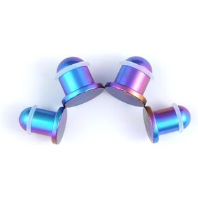 مجموعة G23 من التيتانيوم، سدادات أذن على شكل حلقة دائرية، مقاييس أنفاق، أدوات ثقب صغيرة الحجم in Kuwait