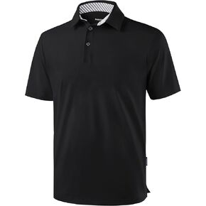 Golf Shirts Heather Polo Short Sleeve Dry Fit Lightweight Moisture Wicking Collared Shirts Casual Athletic Business in Saudi Arabia