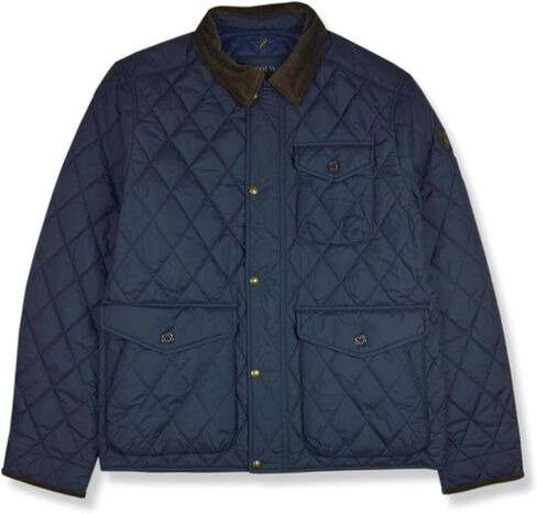 Polo Ralph Lauren Mens Diamond Quilted Full Zip Field Barn Jacket, in Saudi Arabia