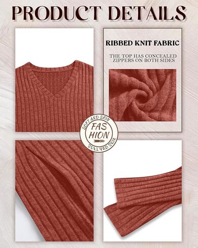 Women's Maternity Nursing Tops, V Neck Breastfeeding Sweaters Long Sleeve Hidden Zipper Shirts(Caramel,Small) in Saudi Arabia