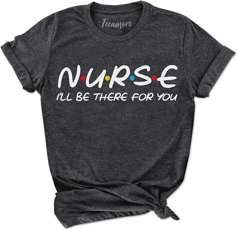 TEEAMORE Nurse Life Shirt Nursing School Tees Cute Nurses Save Lives T-Shirt Gifts in Saudi Arabia
