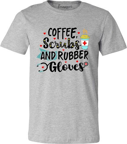 TEEAMORE Nurse Life Shirt Nursing School Tees Cute Nurses Save Lives T-Shirt Gifts in Saudi Arabia