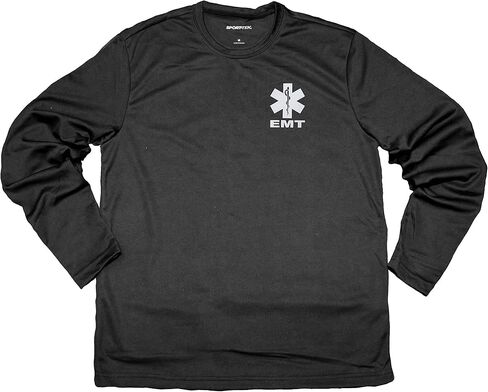 EMT Long Sleeve Moisture Wicking tee with Reflective Decoration in Saudi Arabia