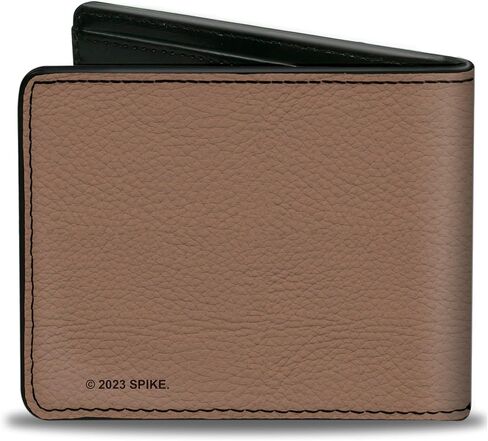 Buckle-Down Paramount Network Yellowstone Wallet, Bifold, Yellowstone Protect the Land Since 1886 Tan Brown, Vegan Leather in Saudi Arabia