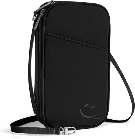 Travelkin Passport Holder for Travel, RFID Passport Wallet for Men and Women, 2-in-1 Anti-Theft Travel Organizer for Credit Cards, Cash, and Electronic Essentials in Saudi Arabia