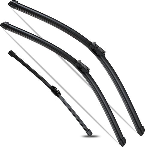 3 Wipers for 2020-2023 Ford Explorer, Windshield Wipers Include Driver Passenger 26 21 Inch and Rear 12 Inch, OEM Quality Wiper Blades for My Car in Kuwait