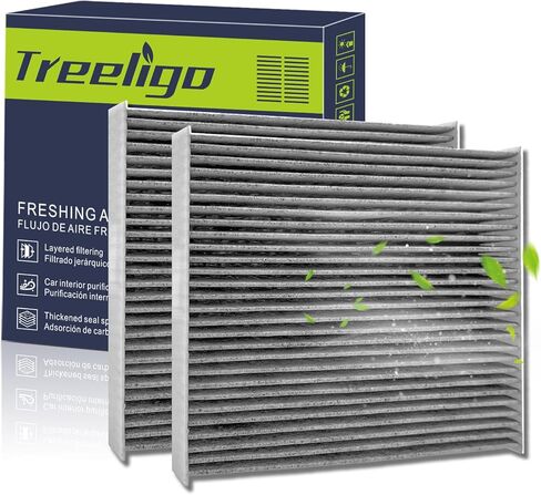 CF10388 Cabin Air Filter Compatible with Nissan & Infiniti Models - Titan 2004-2015, Armada 2005-2015, NV2500 NV3500 2012-2014, QX56 2004-2010 - V8 5.6L Coconut Shell Activated Carbon Filter in Saudi Arabia