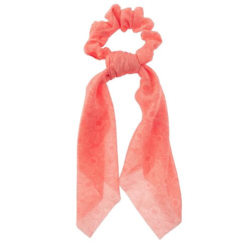 Karma, Hair Scarves, Scrunchie and Scarf Set, Chiffon Ponytail Hair Scarves, Blue Shibori in Saudi Arabia