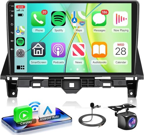 8 Core 4G+64G Android 13 Car Stereo Radio for Honda Accord 2008-2013, Rimoody Wireless Carplay Android auto 10.1 Inch Touchscreen Mirror Link 59-UI Themes GPS 4G-WiFi Bluetooth FM DSP-36 Backup Camera in Saudi Arabia