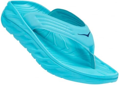 Men's Hoka Ora Recovery Flip (Scuba Blue/Bellwether) in Saudi Arabia