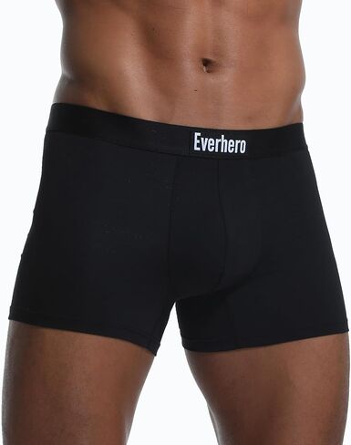 Men's Underwear Boxer Briefs 2Pack, Modal & Cotton Underwear with ComfortFlex Waistband, Moisture Wicking in Saudi Arabia
