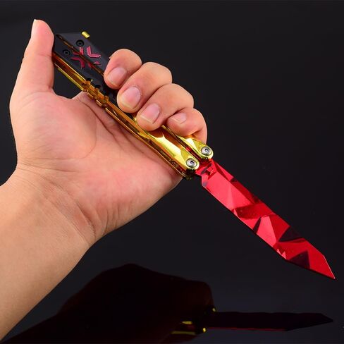 Superbuybox Game Sword Karambit Knife Martial Arts Game Collection Keychain Desk Decoration Backpack Pendant Gift (Champion 2022 Knife) in Saudi Arabia