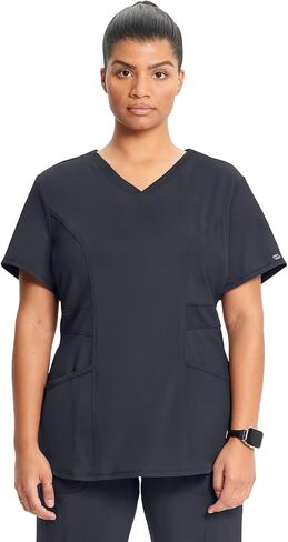 Infinity Scrub Set for Women V-Neck Top CK623 and Mid Rise Jogger Pants with Moisture Wicking & 360° Stretch Fabric - CK110A in Saudi Arabia
