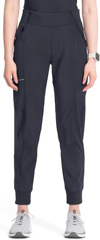 Infinity Scrub Set for Women V-Neck Top CK623 and Mid Rise Jogger Pants with Moisture Wicking & 360° Stretch Fabric - CK110A in Saudi Arabia