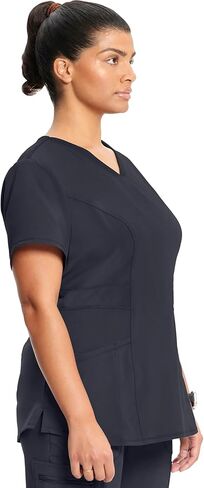 Infinity Scrub Set for Women V-Neck Top CK623 and Mid Rise Jogger Pants with Moisture Wicking & 360° Stretch Fabric - CK110A in Saudi Arabia