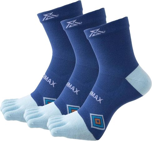 جوارب أصابع القدم للرجال والنساء، جوارب Coolmax الرياضية القابلة للتنفس، 3 قطع جوارب بخمسة أصابع in Kuwait