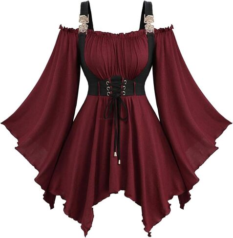 ROSE GAL Plus Size Women Medieval Renaissance Underbust Corset Top in Saudi Arabia