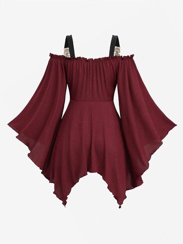 ROSE GAL Plus Size Women Medieval Renaissance Underbust Corset Top in Saudi Arabia