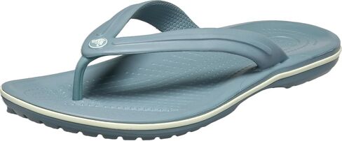 Crocs Unisex Flip Flops, Navy 01, 9 US Men in Kuwait