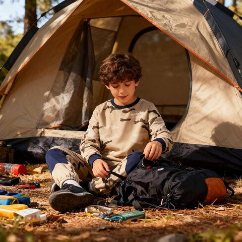 Ages 6-12 Boys Clothes Long Sleeve Hoodie Sweatsuits Tops and Pants Set Fall Winter Outfits 2Pcs kids clothing in Saudi Arabia