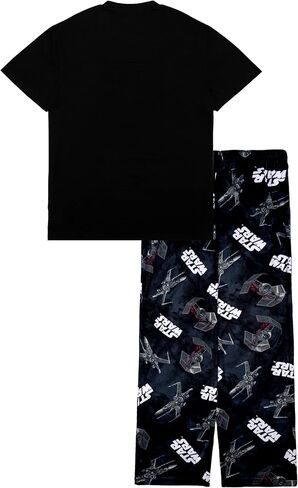 STAR WARS mens 2-piece Loose-fit Pajama Set, Soft & Comfortable Nightwear for Adults in Saudi Arabia