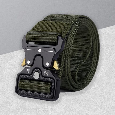 Tactical Belts with Heavy Duty Quick Release Buckle for Men 1.5" Web Work Belt in Saudi Arabia