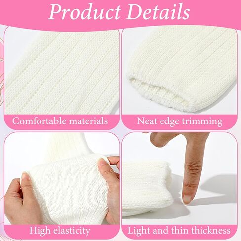 Arm Warmers, Long Kawaii Lace Sleeves White Harajuku Y2K Fashion Arm Covers for Women in Saudi Arabia