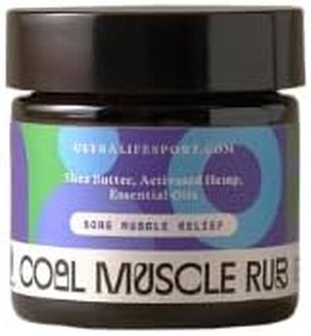 Ultra Life Sport – Premium Cooling Muscle Rub – Vegan Topical Balm with Peppermint & Bergamot – Organic, Non-GMO, Water-Based Formula – Clean Botanical Ingredients in Saudi Arabia