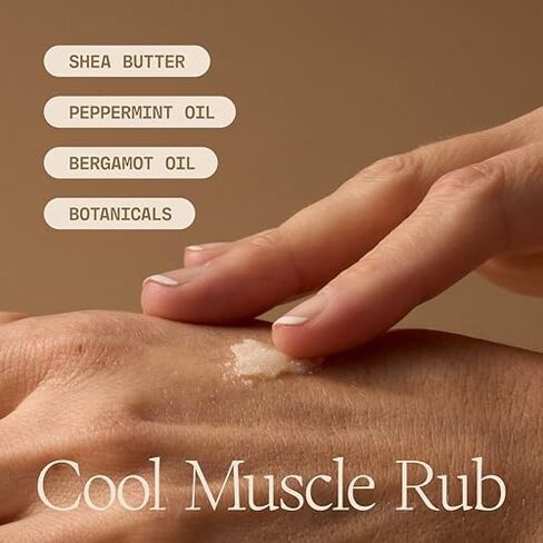 Ultra Life Sport – Premium Cooling Muscle Rub – Vegan Topical Balm with Peppermint & Bergamot – Organic, Non-GMO, Water-Based Formula – Clean Botanical Ingredients in Saudi Arabia