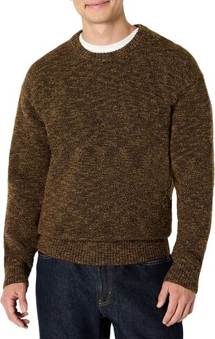 Amazon Essentials (Demi's Pick) Men's Relaxed-Fit Multi-Color Heavyweight Crewneck Pullover Sweater in Saudi Arabia