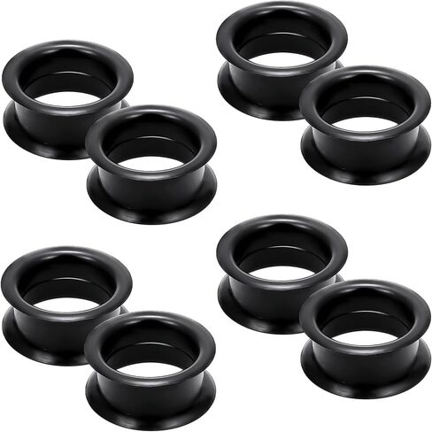 6 جرام-50 مللي متر سميكة الأسود سيليكون الأذن مقاييس الأنفاق المطاط الأذن المقابس مقاييس مزدوجة متوهج مرنة نفق أقراط للنساء الرجال in Kuwait