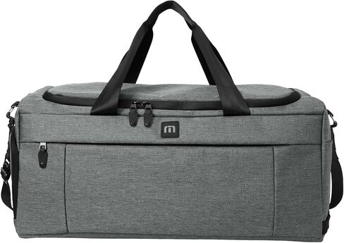 TravisMathew Duration Duffel Bag, Black in Saudi Arabia