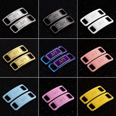 Sneaker Shoe Lace Charms for Nike Air Force 1 (AF1) | Personalize with Vibrant and Colorful Lace Charms for Nike Air Force 1 by And One in Kuwait