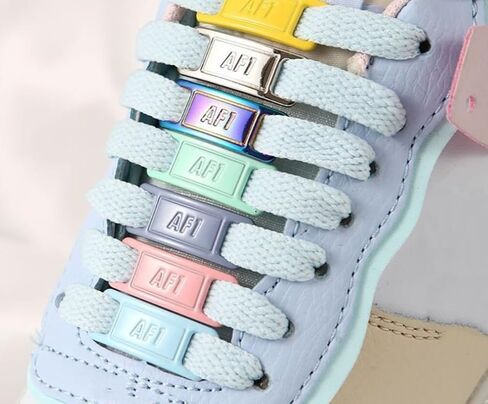 Sneaker Shoe Lace Charms for Nike Air Force 1 (AF1) | Personalize with Vibrant and Colorful Lace Charms for Nike Air Force 1 by And One in Kuwait