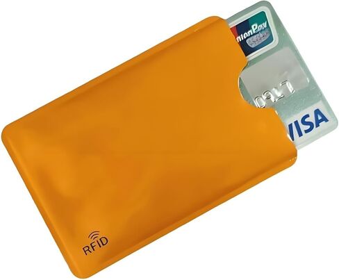 مجموعة مكونة من 16 قطعة من أكمام RFID، واقي ملون لبطاقة الائتمان، يحمي بشكل فعال بطاقات الائتمان والخصم وبطاقات الهوية الخاصة بك من السرقة الإلكترونية، مزيج الألوان in Saudi Arabia