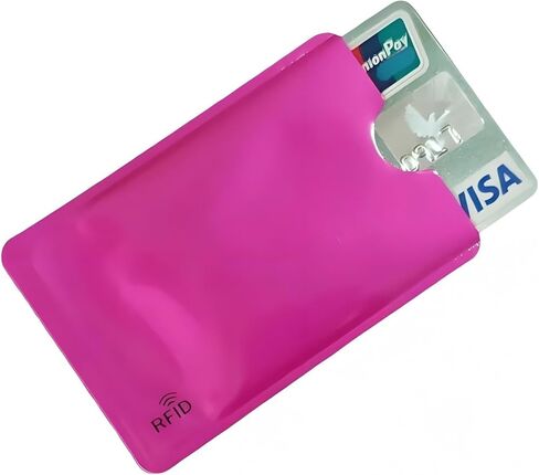مجموعة مكونة من 16 قطعة من أكمام RFID، واقي ملون لبطاقة الائتمان، يحمي بشكل فعال بطاقات الائتمان والخصم وبطاقات الهوية الخاصة بك من السرقة الإلكترونية، مزيج الألوان in Saudi Arabia