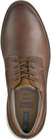 Johnston & Murphy Men's Trevor Plain Toe Shoe, Tan Oiled Full Grain, 10.5 M in Saudi Arabia