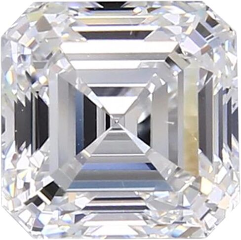 SAVEARTH DIAMONDS Lab Created Moissanite Loose Diamond 9.0MM Asscher Shape Diamonds for Pendant Ring Stud Earring Jewelry Making, (VVS1 Clarity, 3.43Ct) in Saudi Arabia