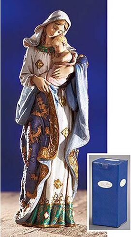 Religious 23 Inch Blessed Virgin Mary Madonna and Infant Jesus Christ Child Church Figure Statue in Saudi Arabia