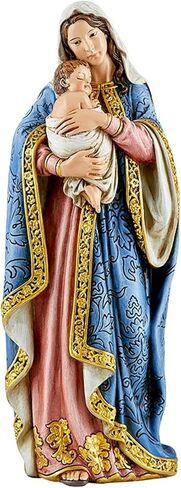 Religious 23 Inch Blessed Virgin Mary Madonna and Infant Jesus Christ Child Church Figure Statue in Saudi Arabia