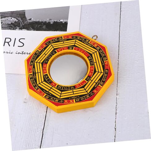 2pcs Bagua Mirror Set 4-Inch Fengshui Convex and Concave Mirrors for Home and Office Decor Decorative Hanging Ornaments Feng Shui Office Accessories in Saudi Arabia