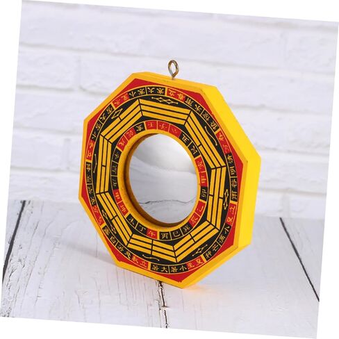 2pcs Bagua Mirror Set 4-Inch Fengshui Convex and Concave Mirrors for Home and Office Decor Decorative Hanging Ornaments Feng Shui Office Accessories in Saudi Arabia