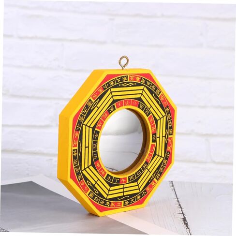 2pcs Bagua Mirror Set 4-Inch Fengshui Convex and Concave Mirrors for Home and Office Decor Decorative Hanging Ornaments Feng Shui Office Accessories in Saudi Arabia