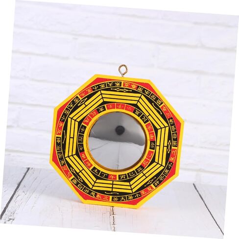 2pcs Bagua Mirror Set 4-Inch Fengshui Convex and Concave Mirrors for Home and Office Decor Decorative Hanging Ornaments Feng Shui Office Accessories in Saudi Arabia