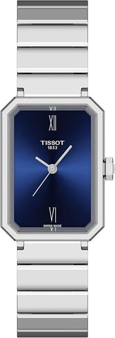 Tissot SRV, Swiss Quartz Watch for Women, Stainless Steel Case, Blue Dial, T1601101104300 in Saudi Arabia