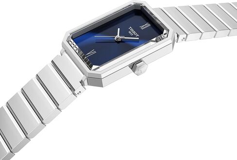 Tissot SRV, Swiss Quartz Watch for Women, Stainless Steel Case, Blue Dial, T1601101104300 in Saudi Arabia